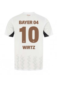 Fotbalové Dres Bayer Leverkusen Florian Wirtz #10 Venkovní Oblečení 2024-25 Krátký Rukáv